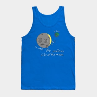 The Anxious Side of the Moon Tank Top